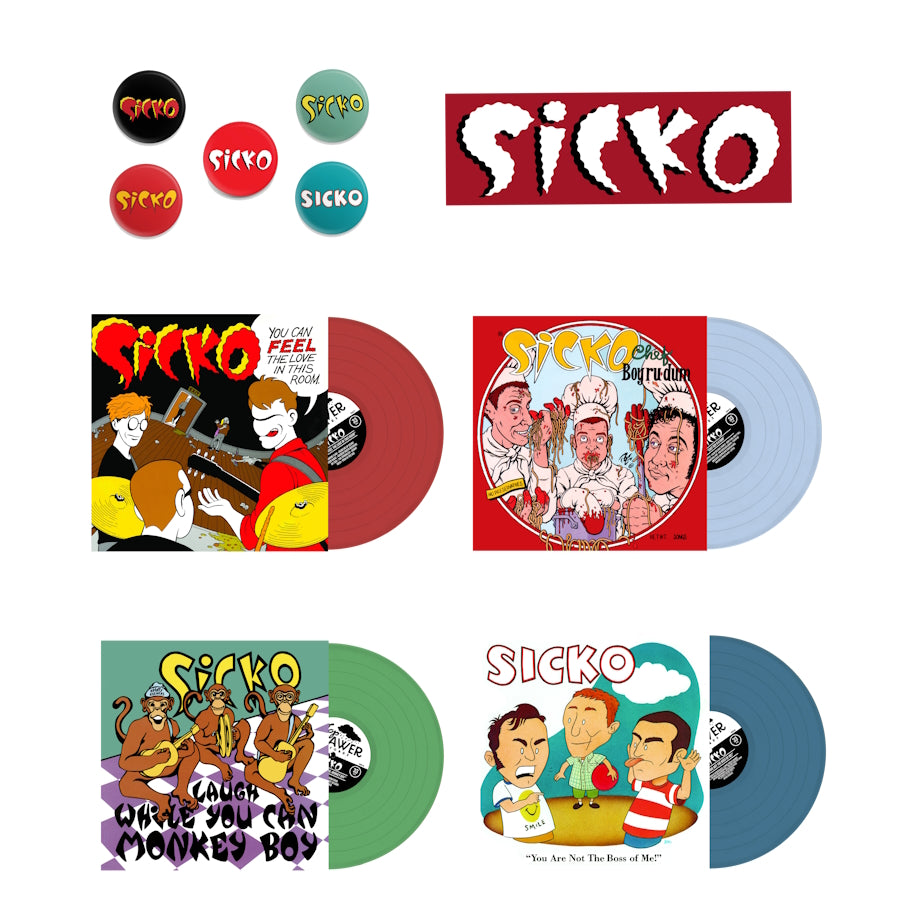 Albums, Buttons, and sticker Bundle
