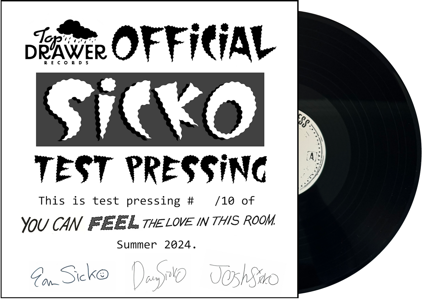 You Can Feel The Love In This Room LP/CD/DL