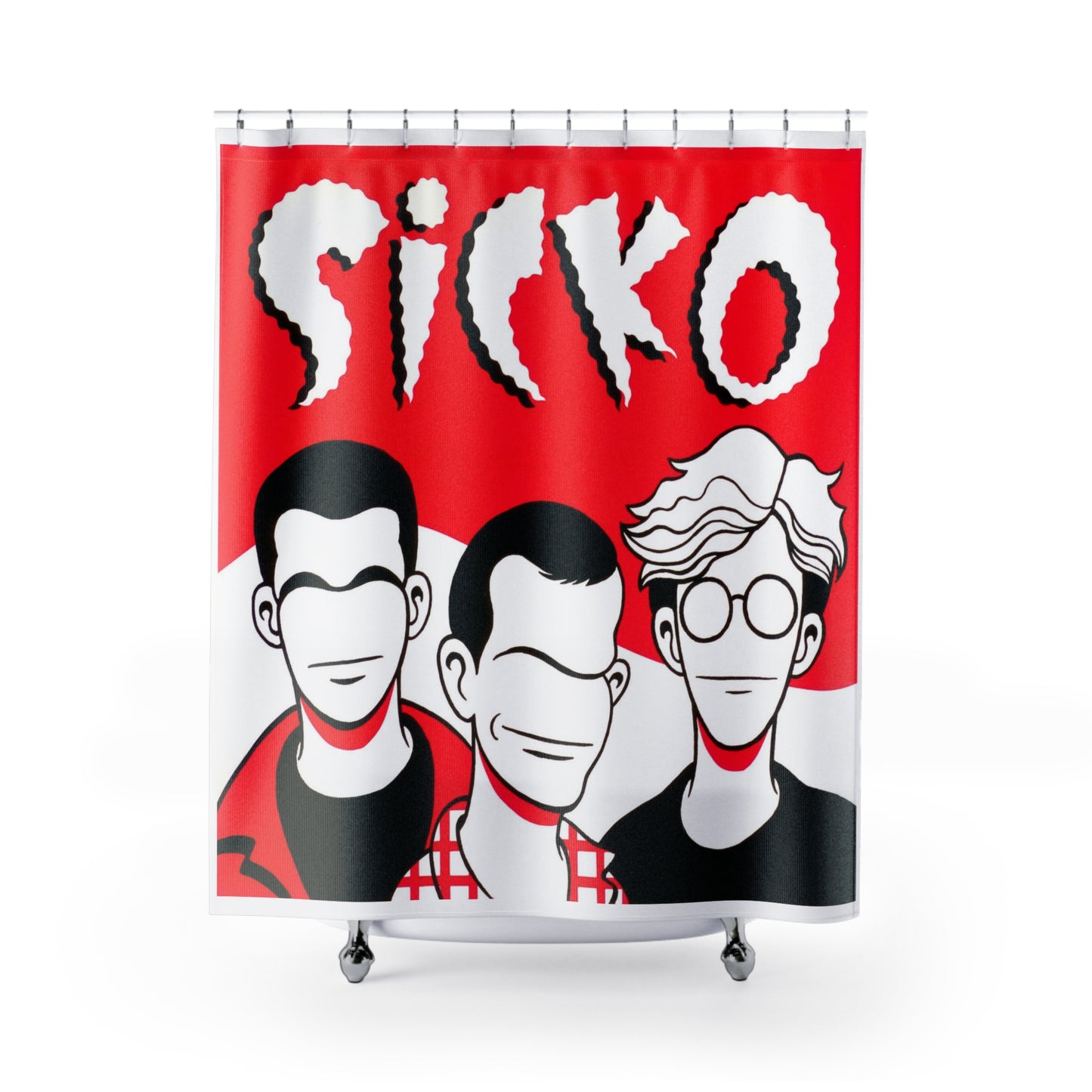Sicko Shower Curtain