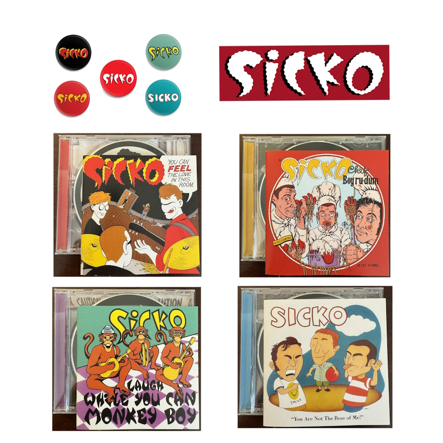 Albums, Buttons, and sticker Bundle