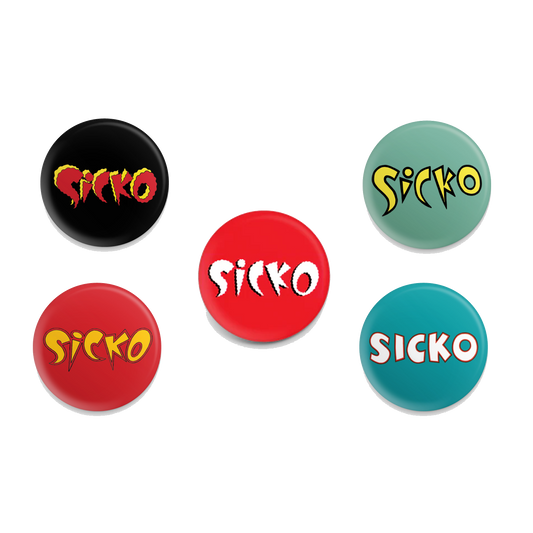 Sicko Button Pack