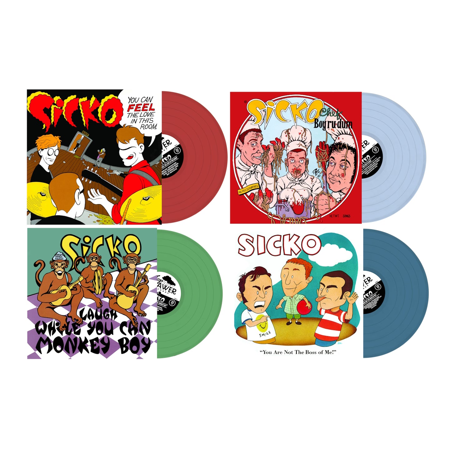 Albums, Buttons, and sticker Bundle