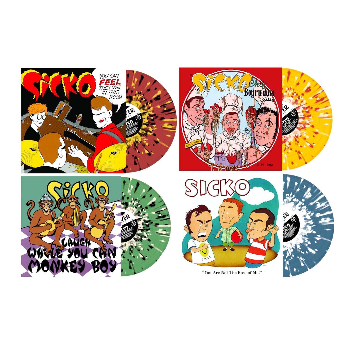 Albums, Buttons, and sticker Bundle