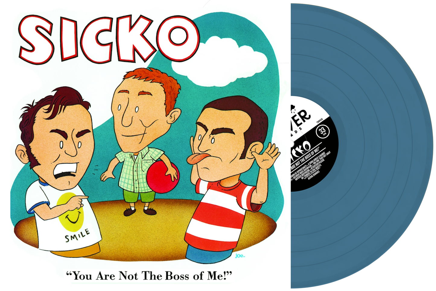 You Are Not The Boss of Me LP/CD/DL